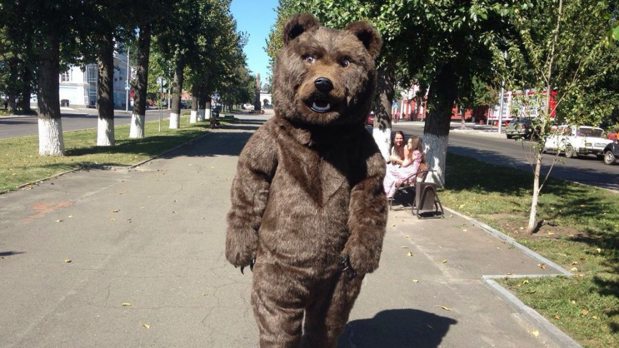 В Барнауле в День города состоится массовый велозаезд, который возглавит Барнаульский медведь - символ города