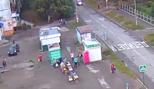 Массовая драка в Бийске.