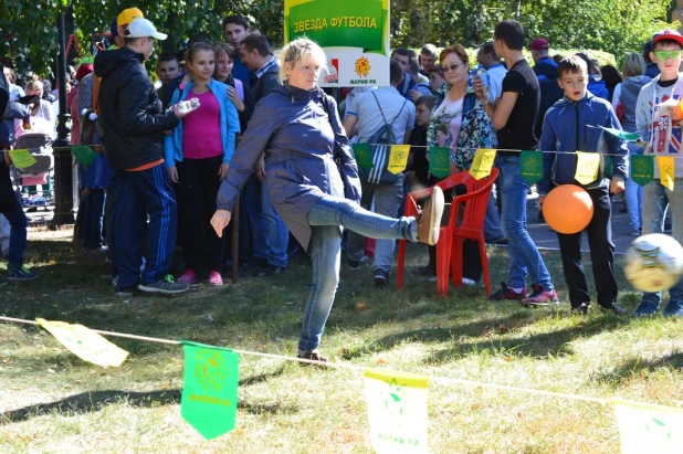 Спортивный праздник от сети "Мария-Ра" в День города-2016.