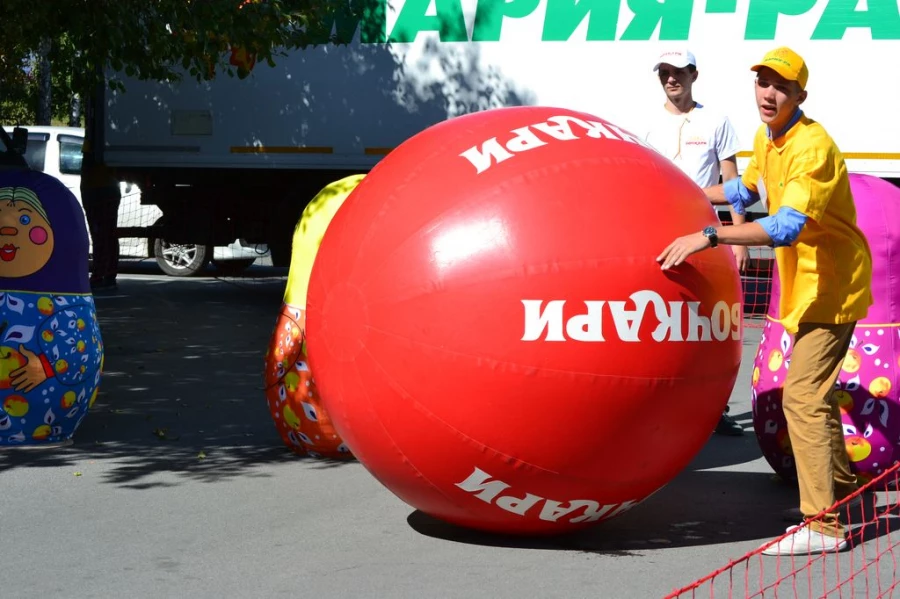 Спортивный праздник от сети &quot;Мария-Ра&quot; в День города-2016.