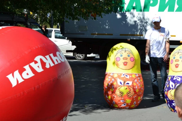 Спортивный праздник от сети "Мария-Ра" в День города-2016.