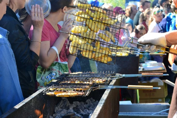 Спортивный праздник от сети "Мария-Ра" в День города-2016.