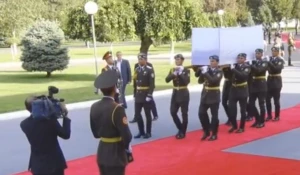 Прощание с президентом Узбекистана.