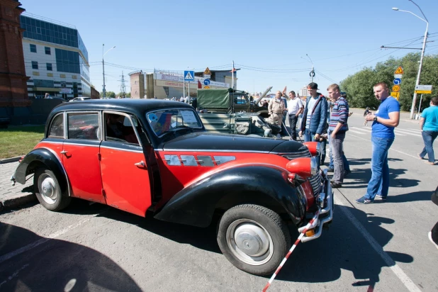 Соревнования по автослалому на День города-2016.