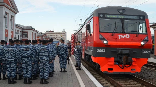 В Алтайском крае запустили две новые эко-электрички с туалетами и кондиционерами