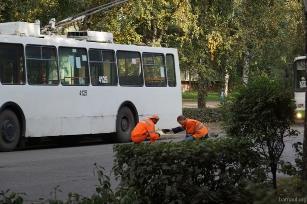 Ремонт улицы Георгиева.