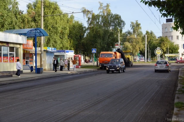 Ремонт улицы Георгиева.