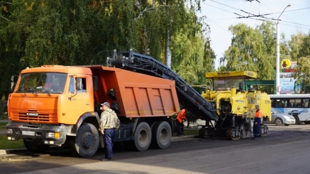 Ремонт улицы Георгиева.