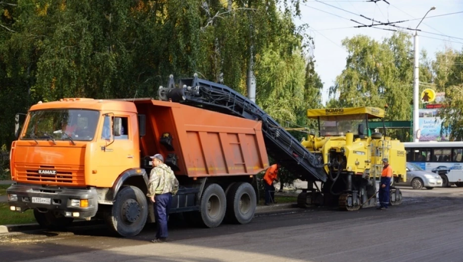 Ремонт улицы Георгиева.