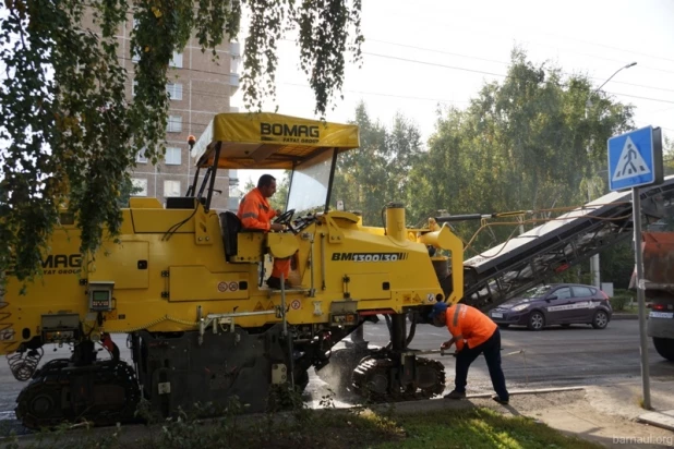 Ремонт улицы Георгиева.