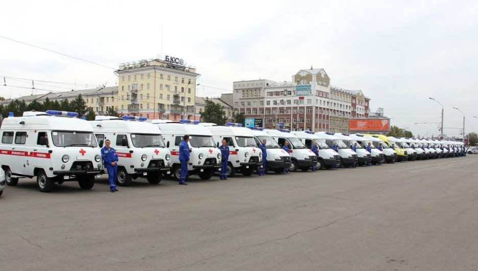 В Алтайский край поступили новые автомобили скорой помощи