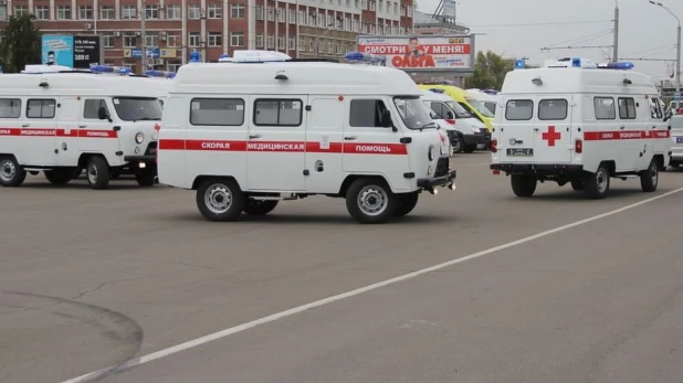 В Алтайский край поступили новые автомобили скорой помощи