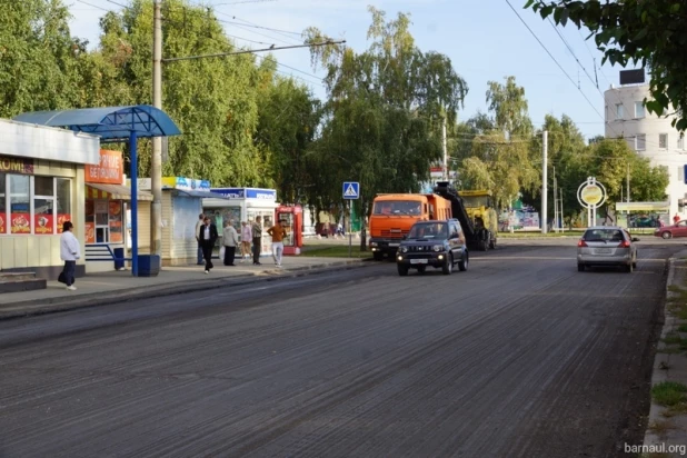 Ремонт улицы Георгиева.