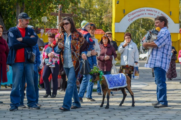 24 сентября в парке "Солнечный ветер" прошел Праздник козьего молока. 