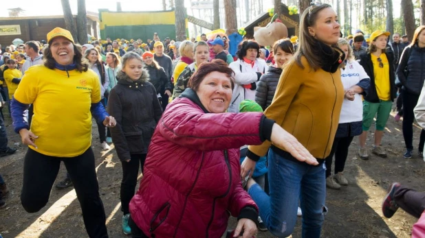 "День  ходьбы" в Барнауле. 25 сентября 2016 года.