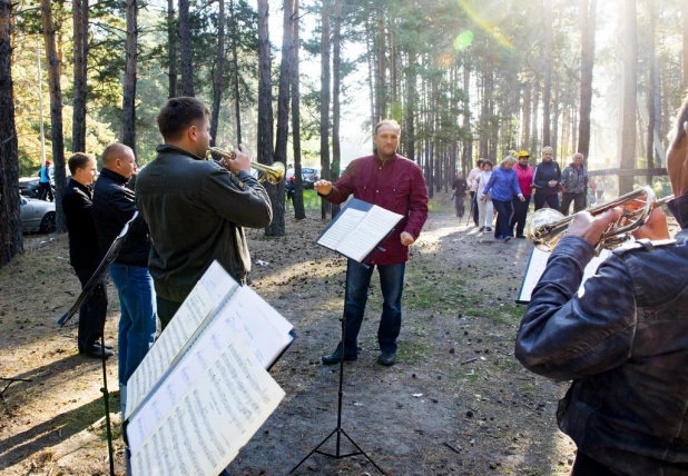 "День  ходьбы" в Барнауле. 25 сентября 2016 года.