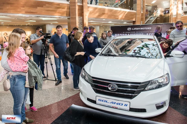 Презентация нового Lifan SolanoII.