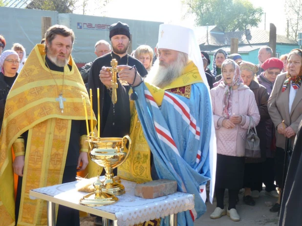 В нагорной части Барнаула построят новый храм