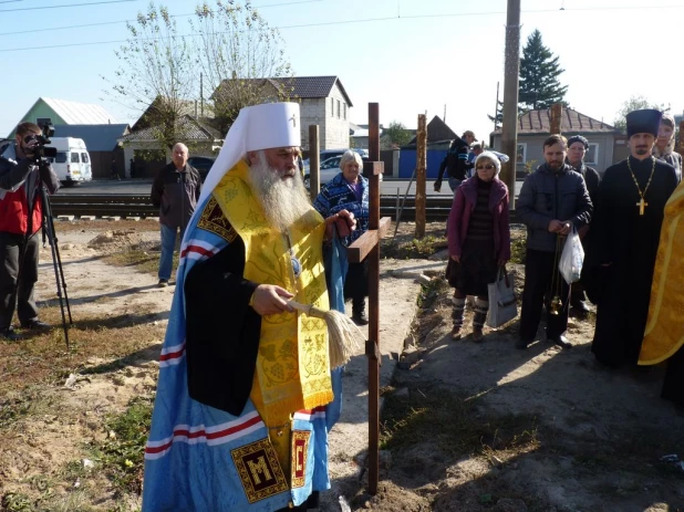 В нагорной части Барнаула построят новый храм