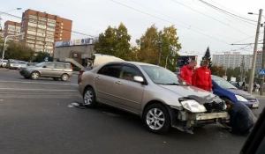 ДТП на площади Победы. 29 сентября 2016 года.