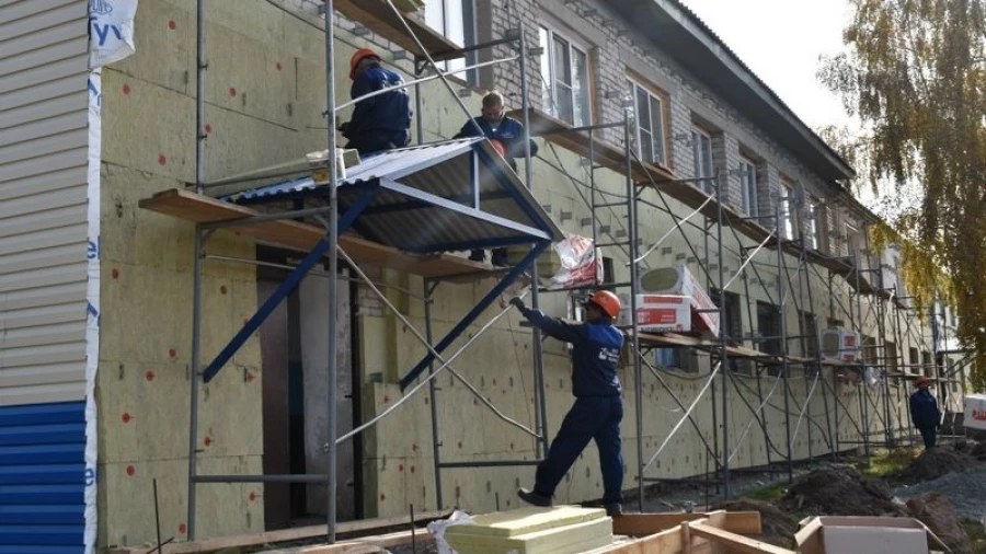 Капремонт домов в Заринске.