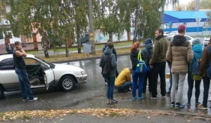 На улице Юрина сбили пешехода.