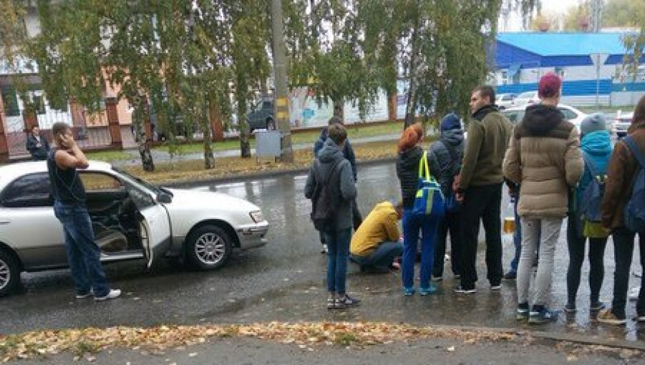 На улице Юрина сбили пешехода.