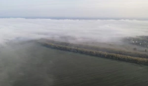 Туман в Барнауле.