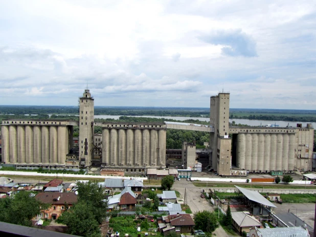 Частный сектор Барнаула. 