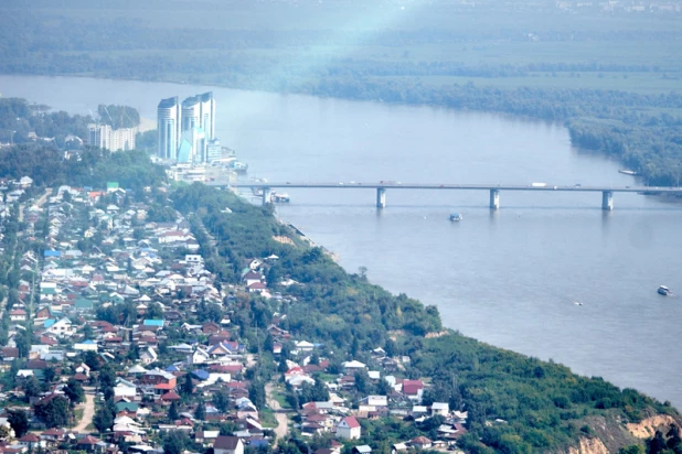 Частный сектор Барнаула. 