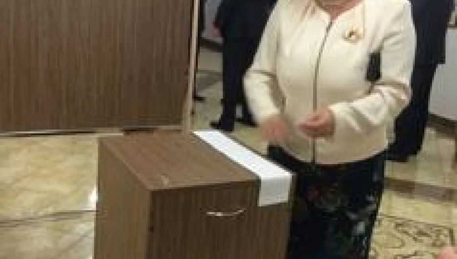 Голосование за спикера АКЗС.