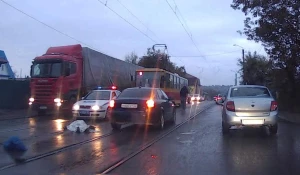 На Челюскинцев сбили пешехода.