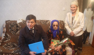 Старейшую жительницу Казахстана Пелагею Антипову поздравили со 107-летием.