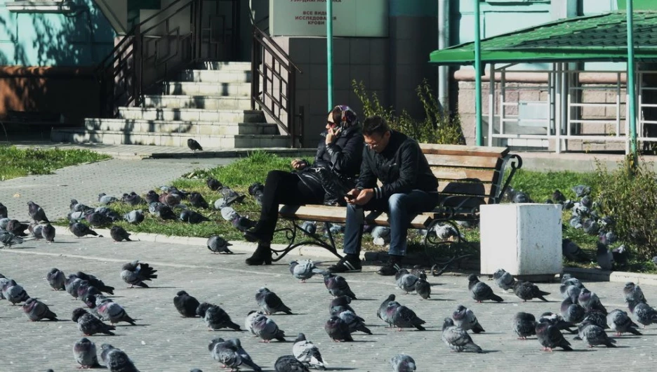 В Барнауле есть где присесть.