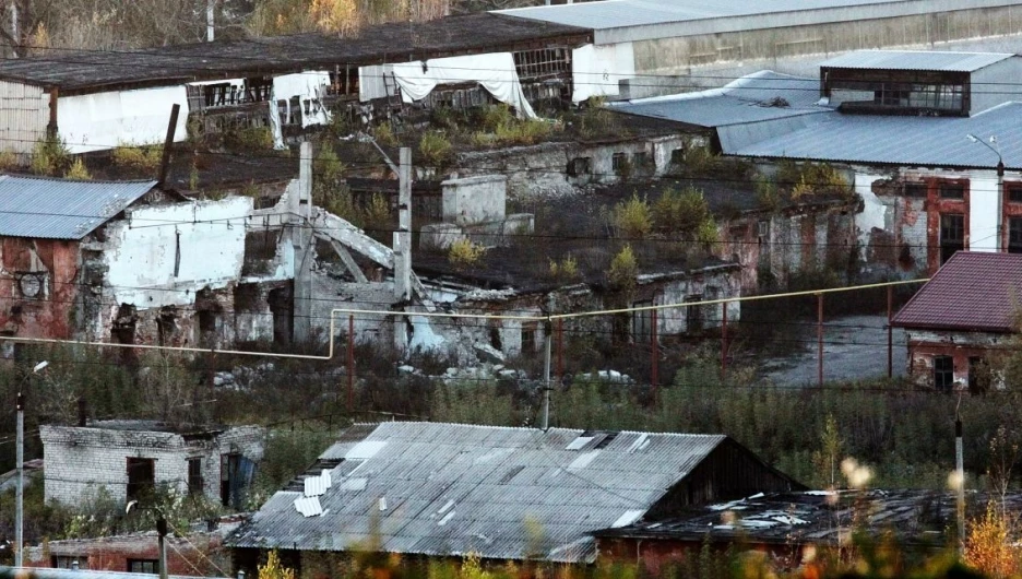 Барнаульский сереброплавильный завод. Октябрь 2016 года.