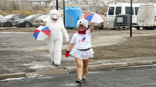 Открытие гребного канала в Барнауле.