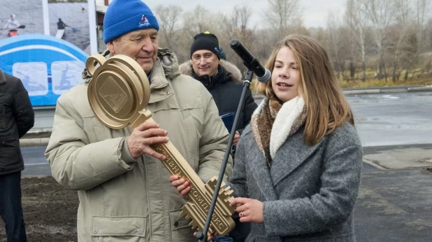 Открытие гребного канала в Барнауле.