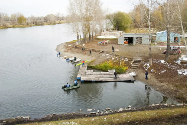 Открытие гребного канала в Барнауле.