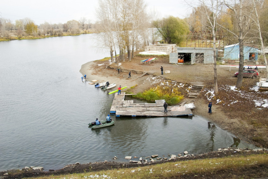 Открытие гребного канала в Барнауле.