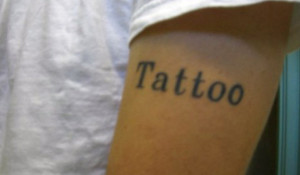 Татуировки с "глубоким" смыслом
