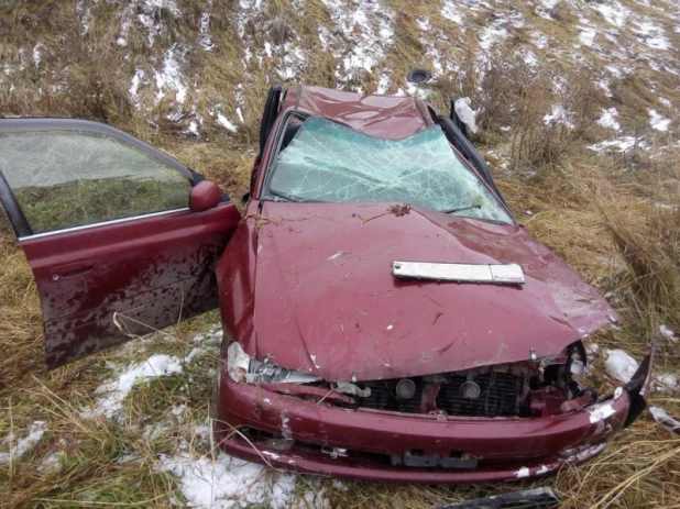 В Шебалинском районе разбился водитель автомобиля Toyota Carina.