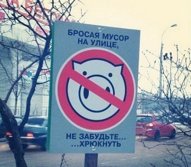 Приколы российских мусорок.