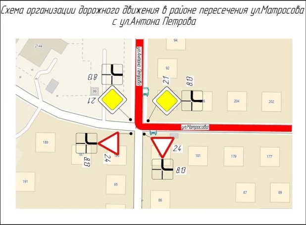 Новая схема движения.