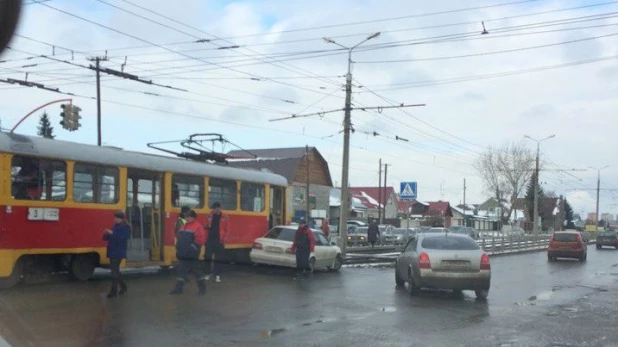 ДТП на улице Северо-Западной.