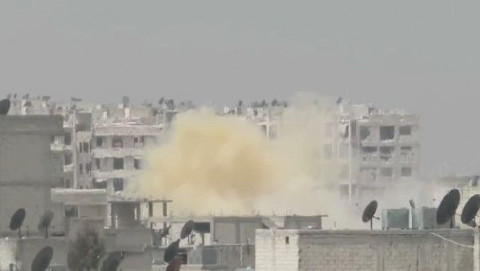 Взрыв в Сирии.