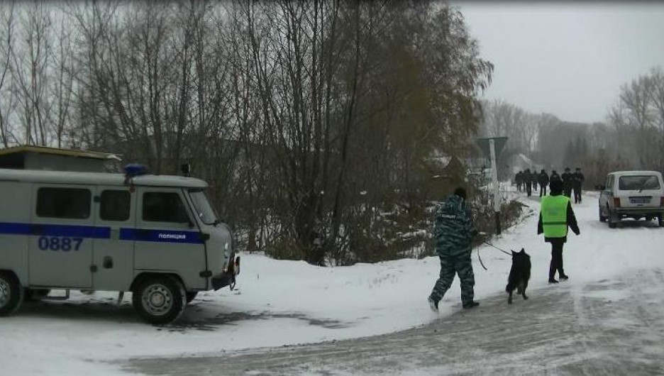 Поиски мнимых грабителей в Шипуновском районе.