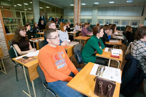 Татьяна Сажаева встретилась с молодыми предпринимателями.