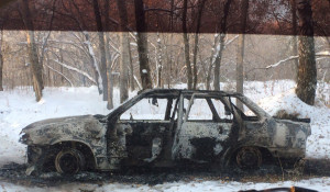 В "Юбилейном" сгорел автомобиль.