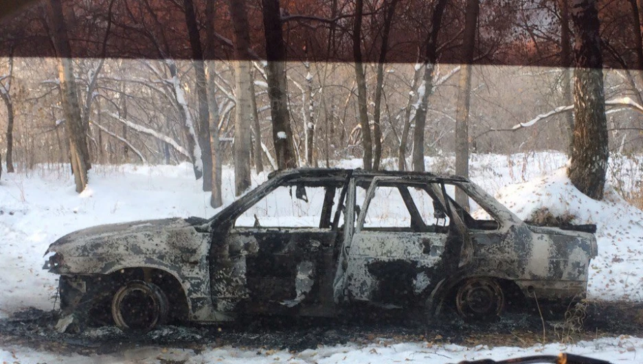 В "Юбилейном" сгорел автомобиль.