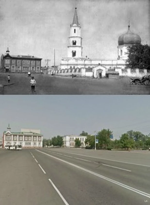 Петропавловский собор в Барнауле.